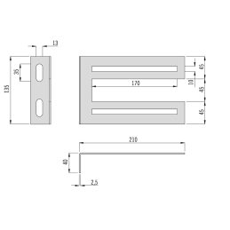 MOTEUR DE PORTE SECTIONNELLE AWG + CS255 -KE - 400 V - 45 m²