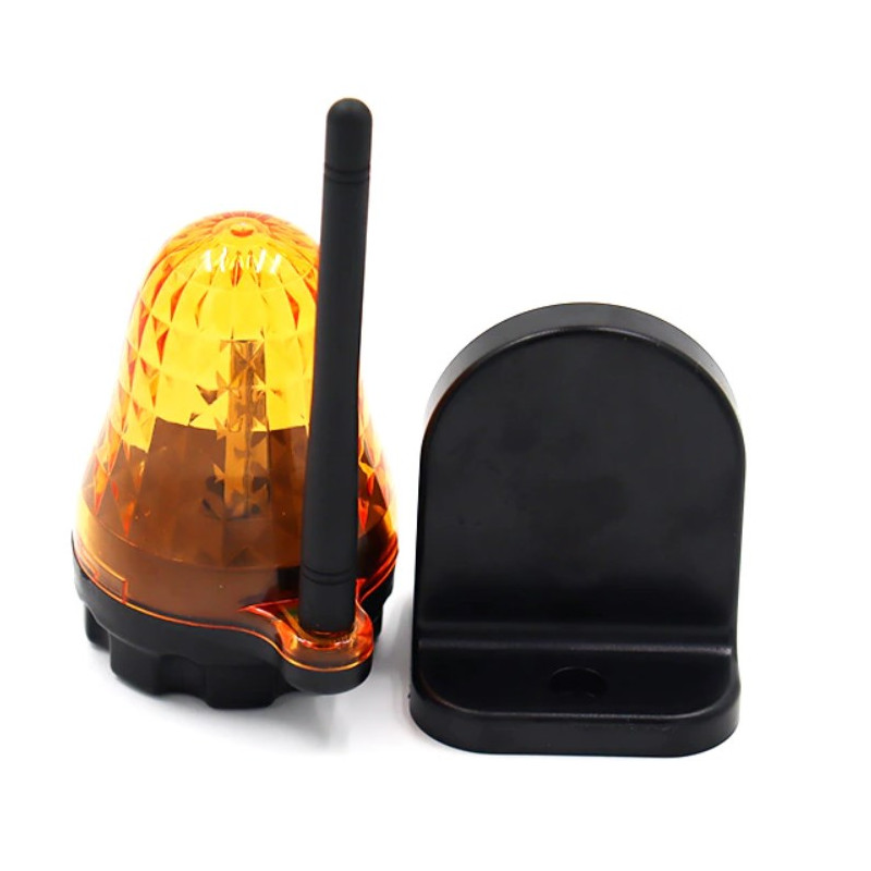 Feu orange clignotant 220 V AC - 24 /12 V AC/DC Feu orange clignotant 220 V AC - 24 /12 V AC/DC