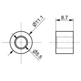 Plomb aluminium 5  MM